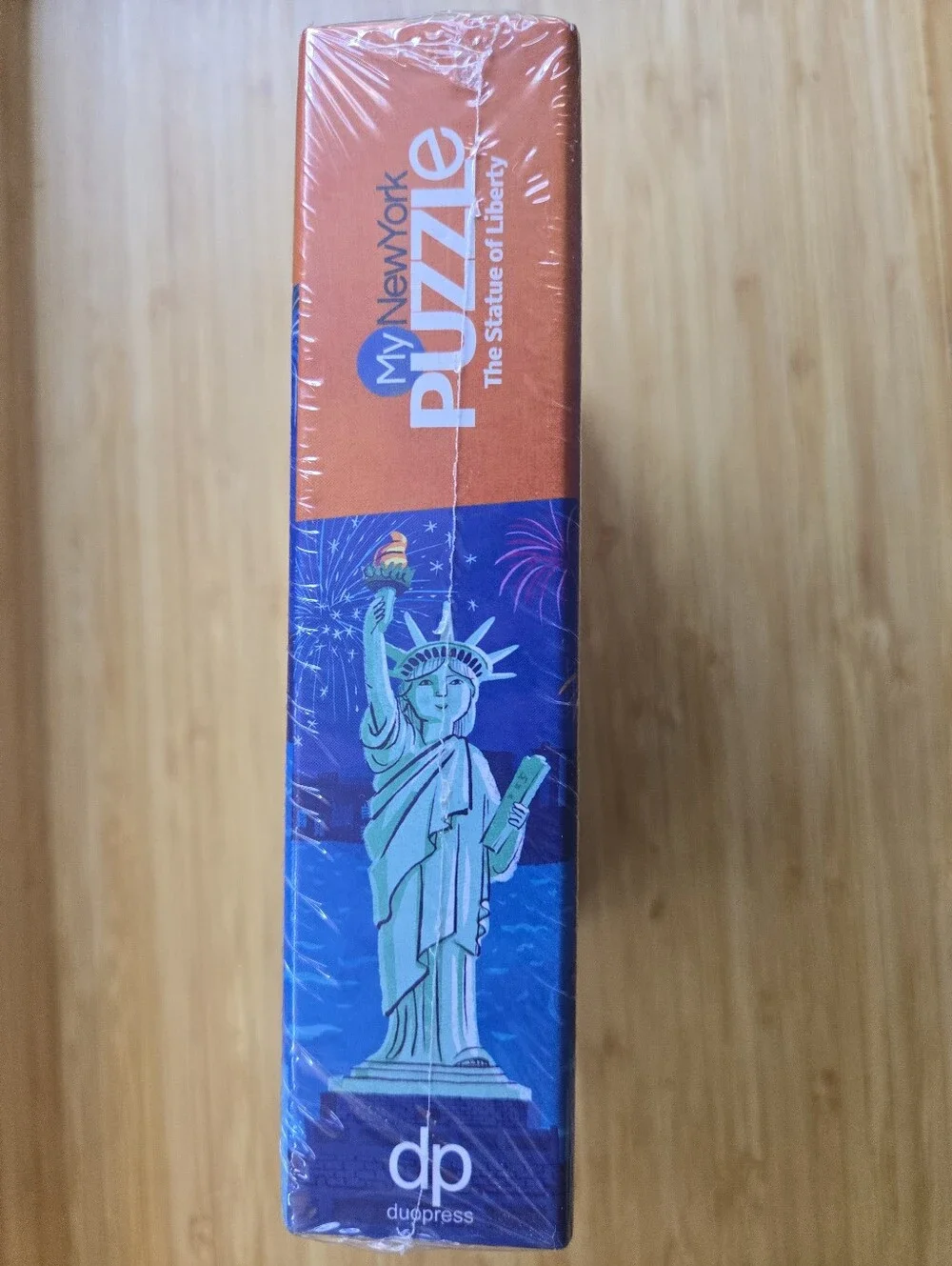 Kid's My New York Puzzle - The Statue of Liberty (Blue/Orange)
